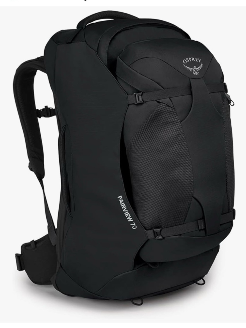OSPREY Fairview 70 Travel Backpack in Black